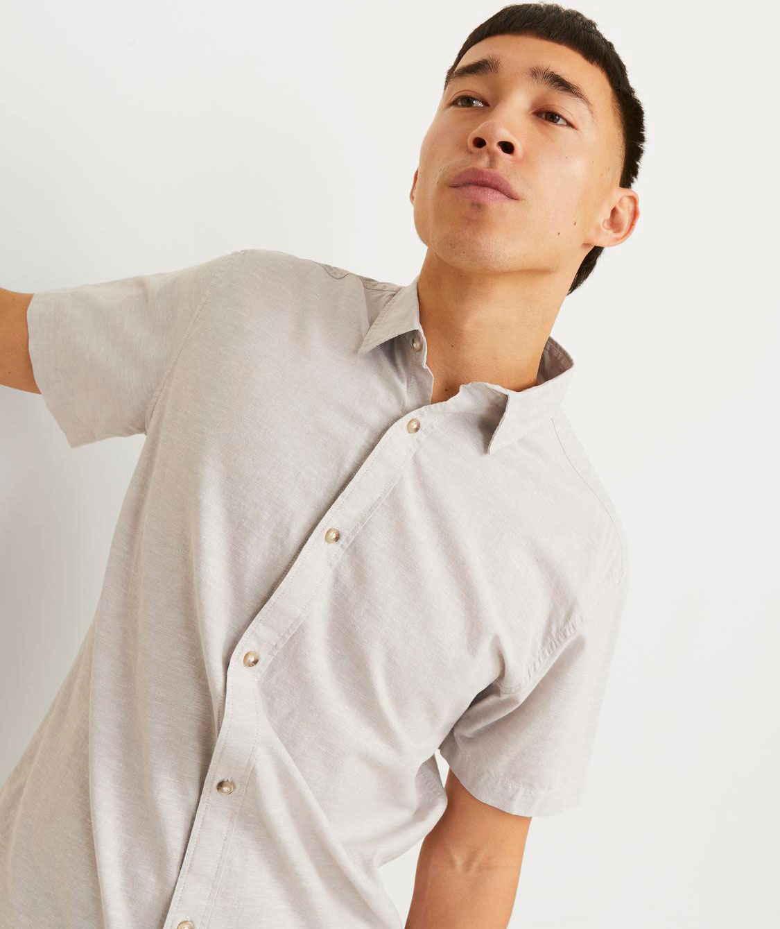 Jack & Jones JJESUMMER short-sleeved shirt, Crockery, large image number 5