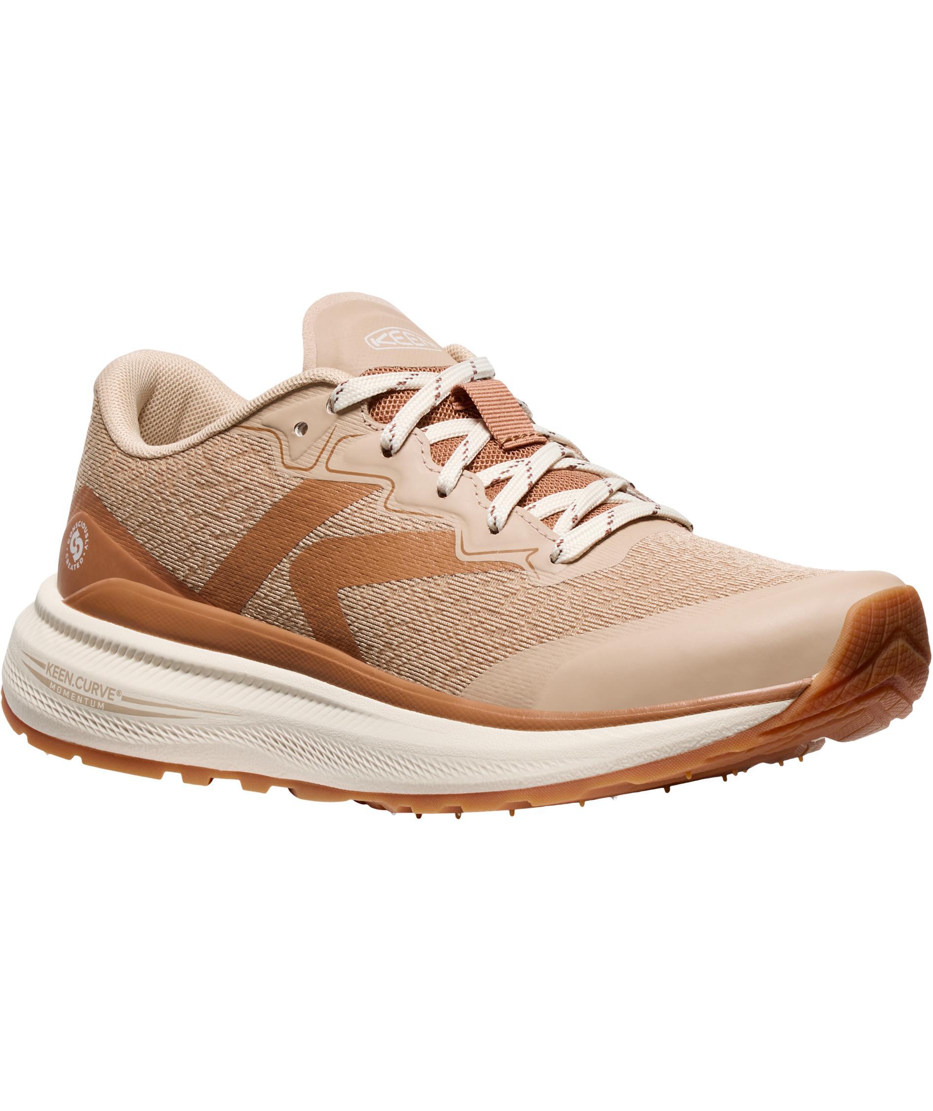 Keen WK500 women's hiking shoes, Chipmunk/cornstalk, large image number 2