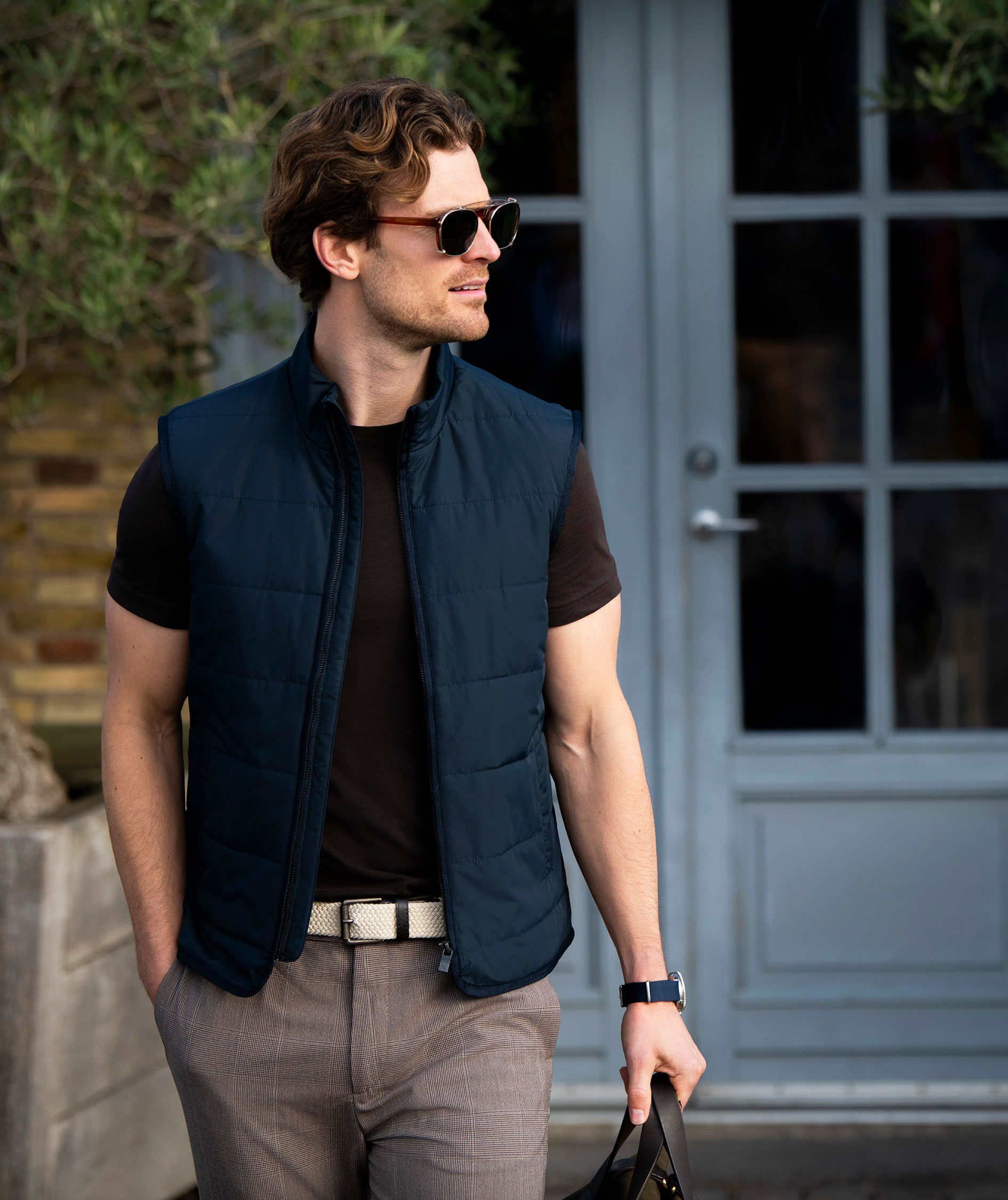Nimbus Hudson quilted vest, Dark navy, large image number 1