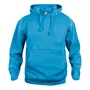 Clique Basic hoodie, Turquoise