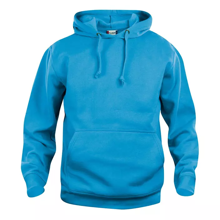 Clique Basic hoodie, Turkos, large image number 0