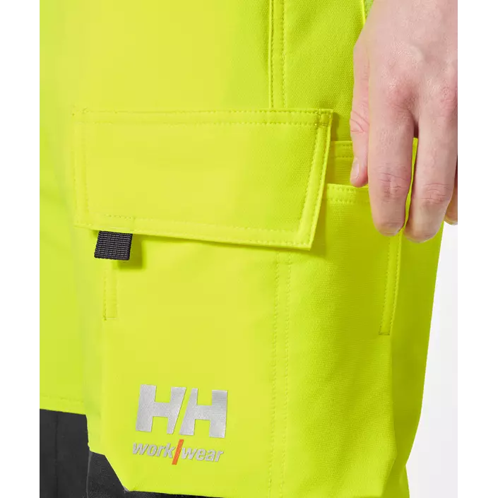 Helly Hansen Alna 4X work trousers full stretch, Hi-vis yellow/Ebony, large image number 5