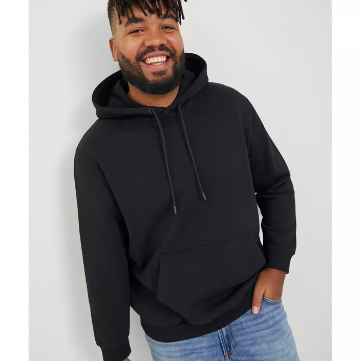 Jack & Jones Plus JJEBRADLEY hoodie, Black, large image number 4