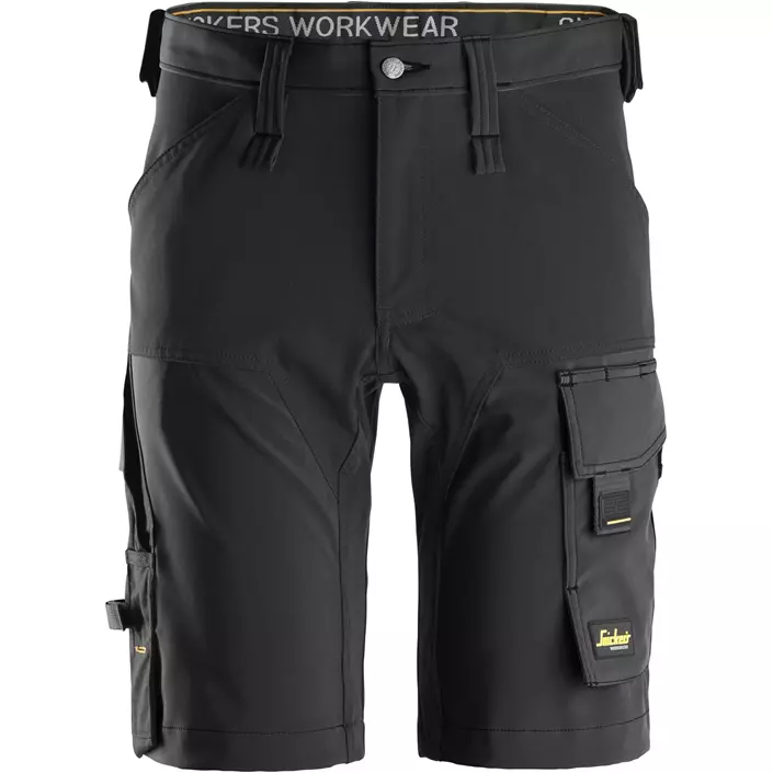 Snickers AllroundWork arbejdsshorts 6173, Black/Black, large image number 0