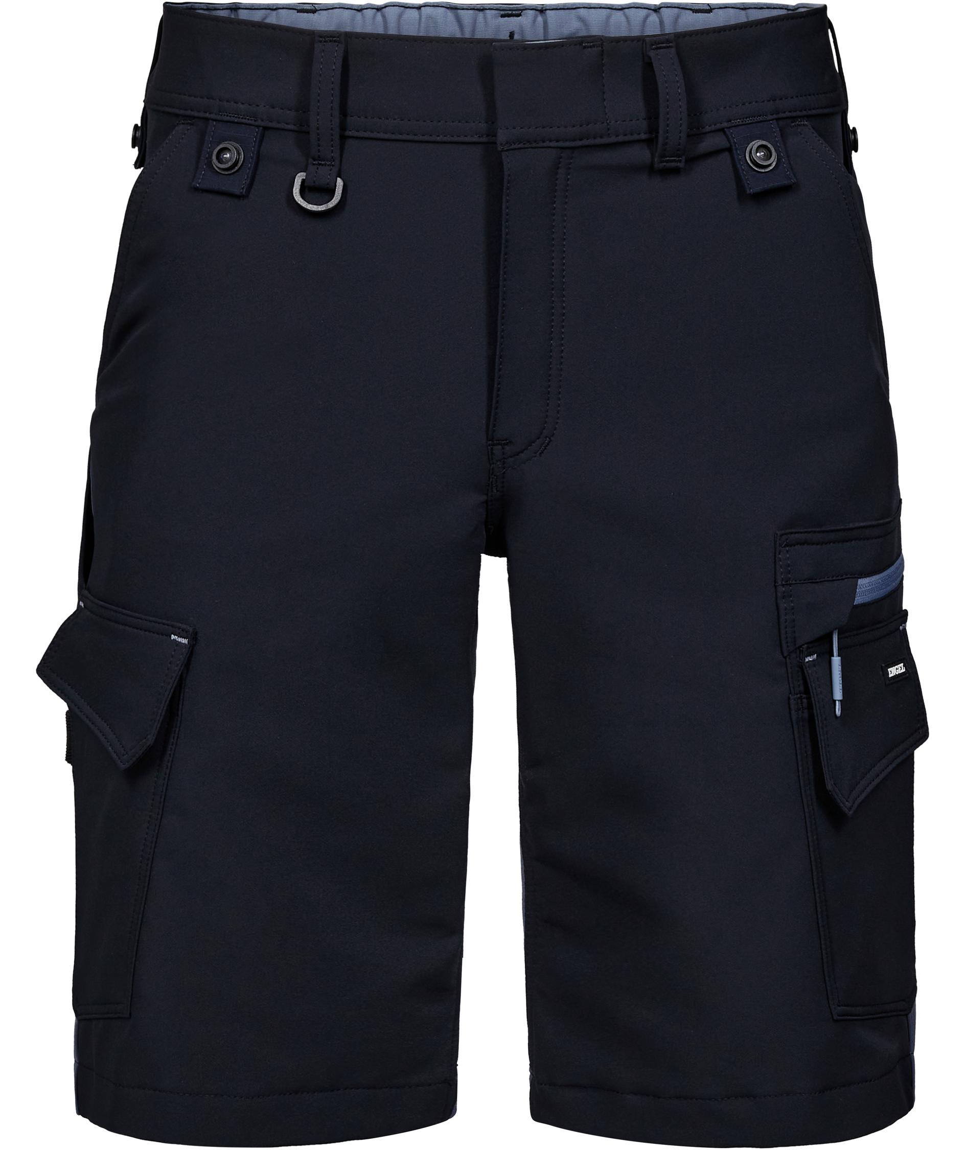 Engel Entire shorts full stretch, Deep Blue/Dark Sea, Deep Blue/Dark Sea, swatch