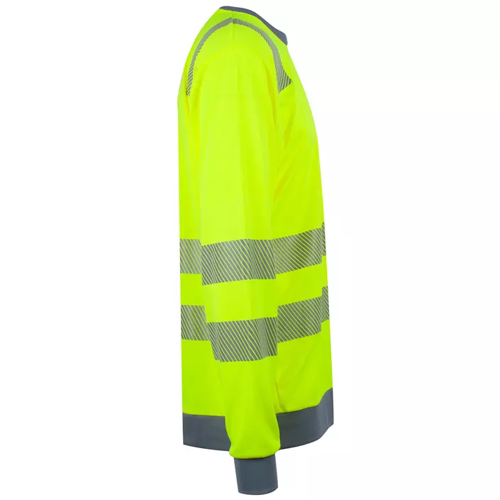 YOU Sundsvall long-sleeved T-shirt, Hi-Vis Yellow, large image number 3