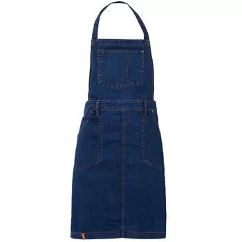 Kentaur bib apron with pockets, Denim