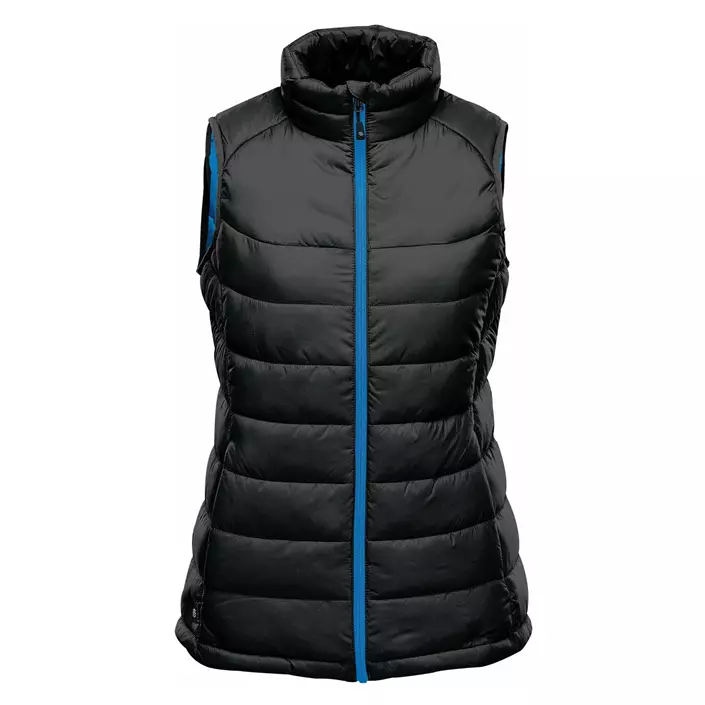 Stormtech Stavanger women's vest, Black/Azur blue, large image number 0