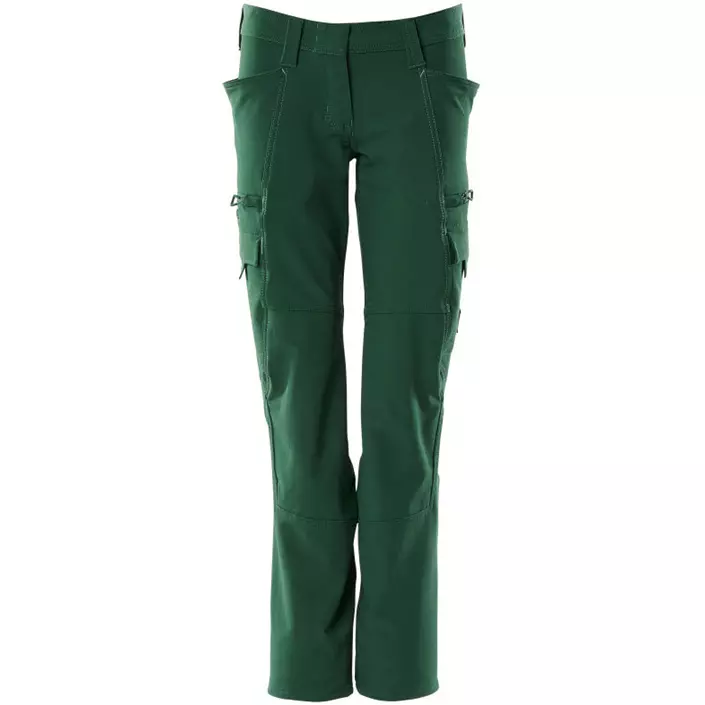 Mascot Accelerate Pearl Fit Damen Diensthose full stretch, Grün, large image number 0