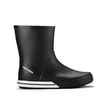 Tretorn Basic Mid rubber boots, Black