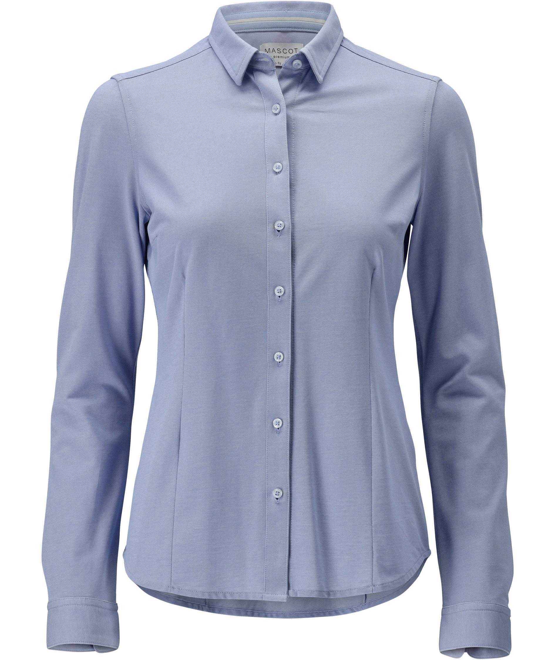 Mascot Frontline modern fit dameskjorte, Lys Bl&aring;, large image number 0