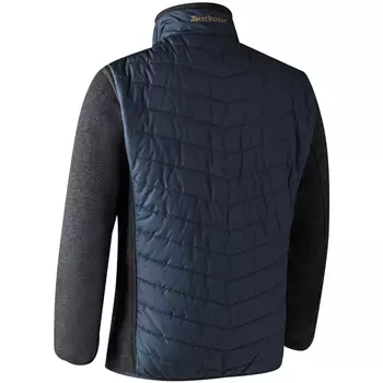Deerhunter Moor padded jacket with knit, Dark blue