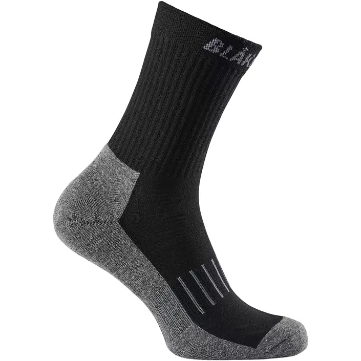 Blåkläder 3-pack sokker, Svart/Mørkegrå, large image number 0