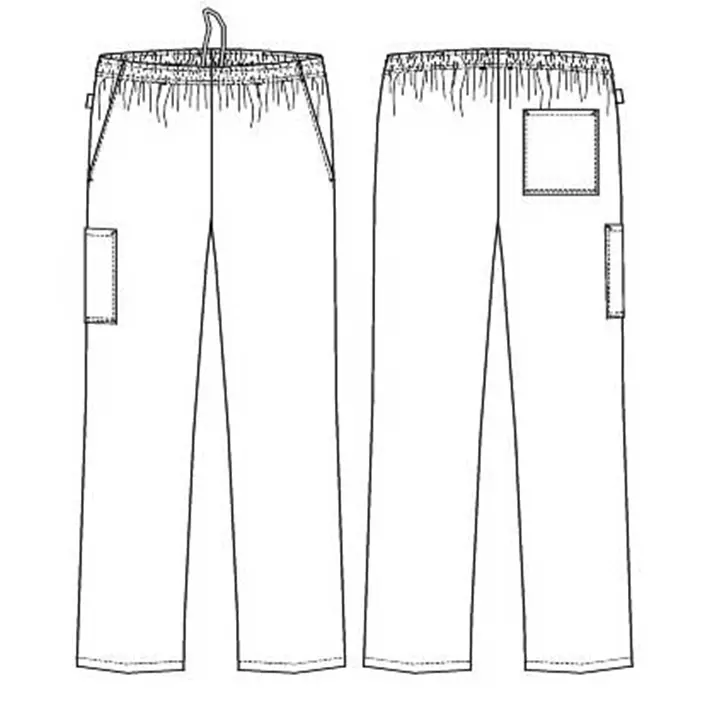 Kentaur  jogging trousers with short leg length, White, large image number 3