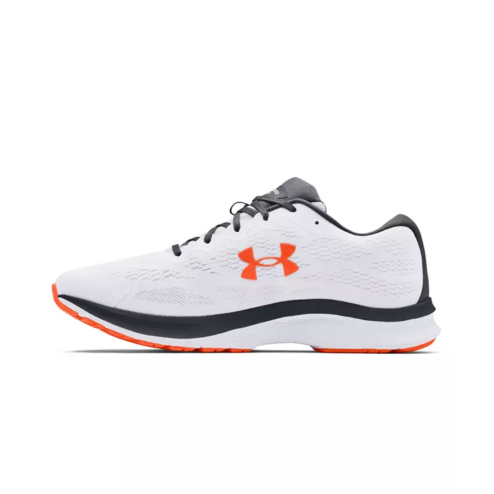Under Armour Charged Bandit Laufschuhe, Weiß/Orange, large image number 1