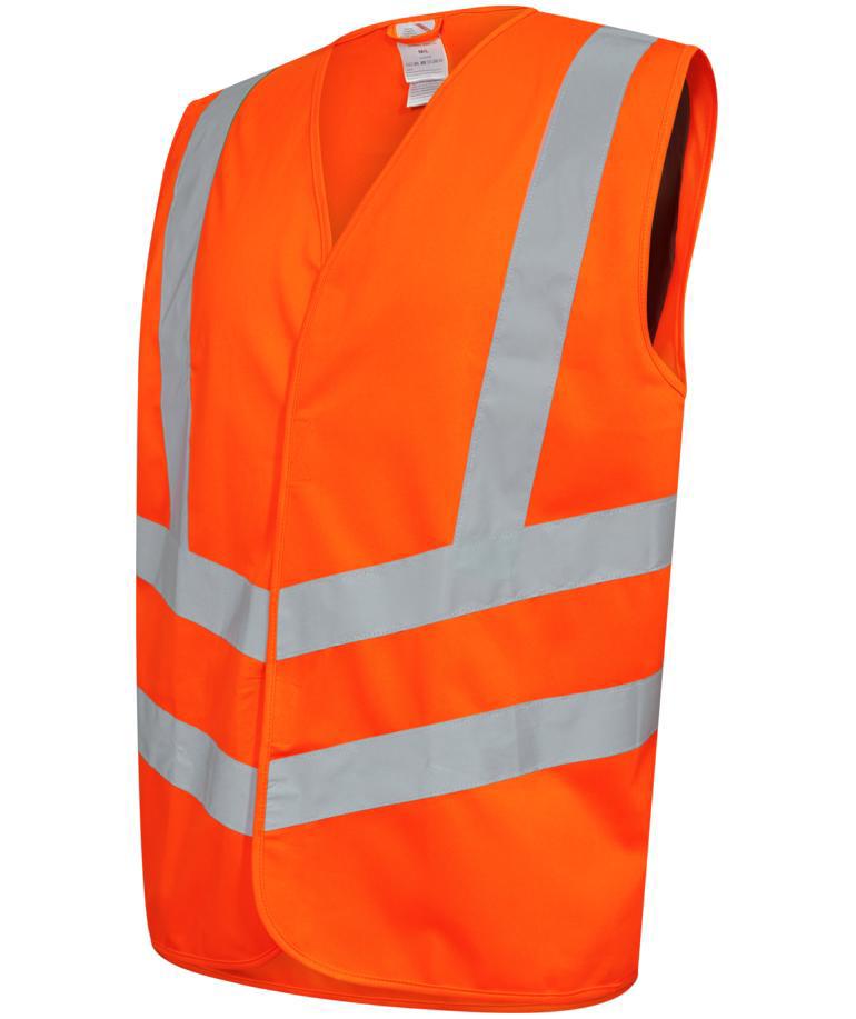 Engel Safety vest, Hi-vis Orange, large image number 2