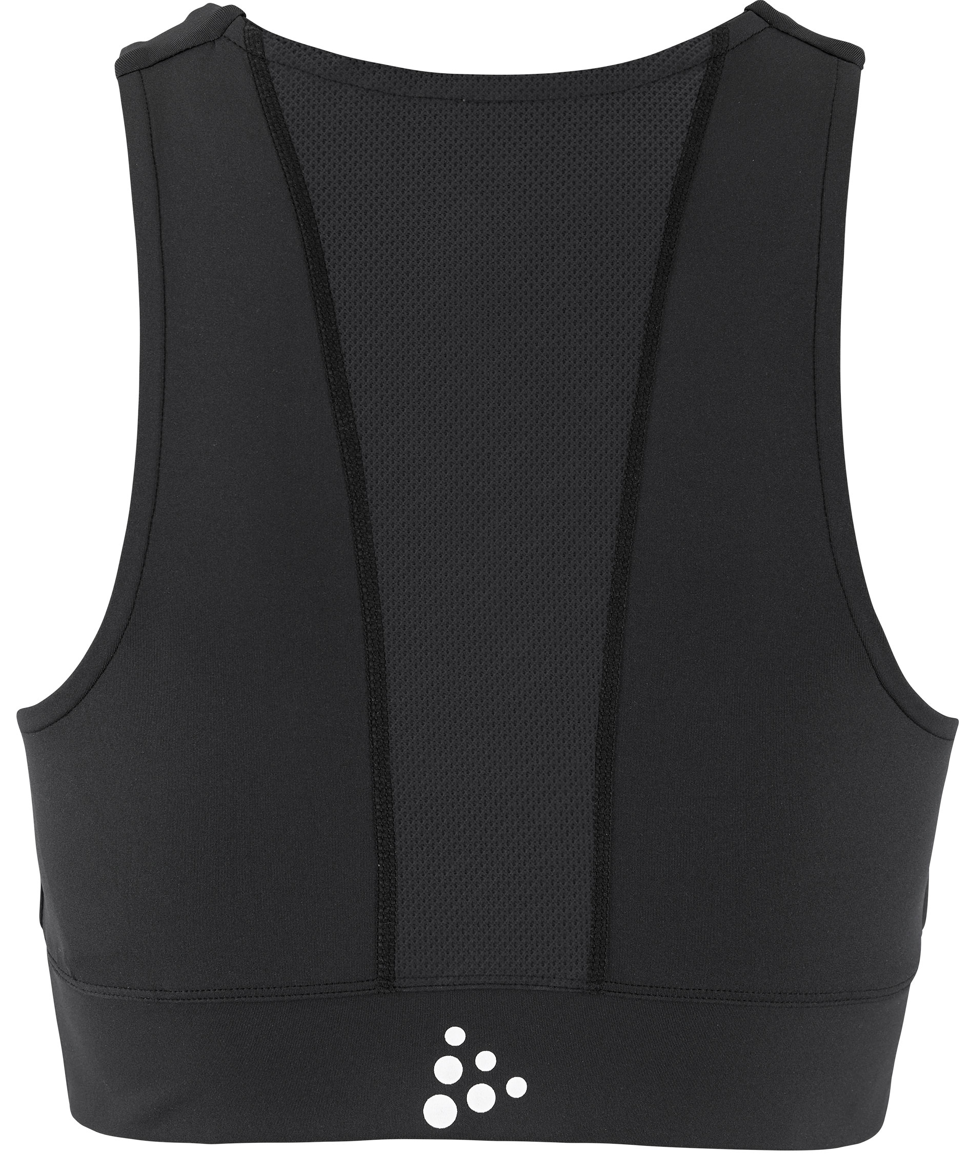 Craft Rush 2.0 dame sports BH, Black, large image number 2