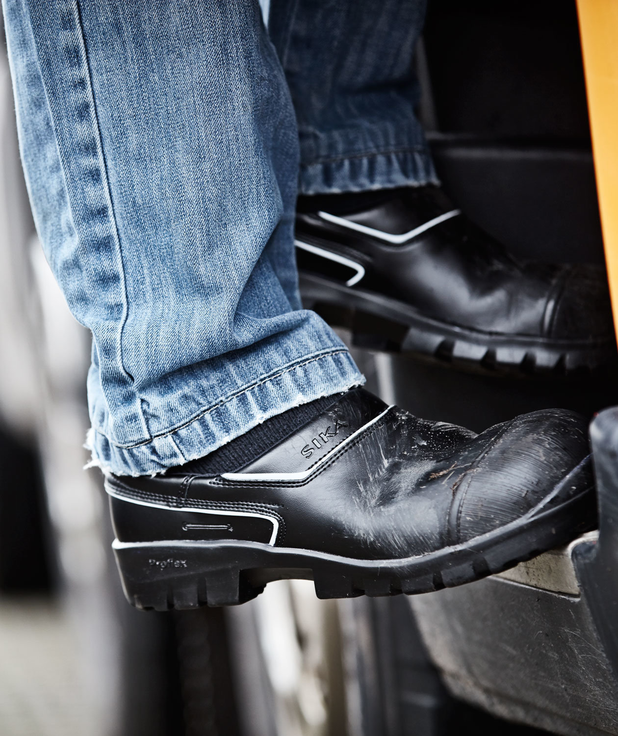 Sika Proflex sikkerhedstr&aelig;sko med h&aelig;lkappe S3