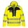Portwest DX4 softshelljakke, Hi-vis Gul/Svart, Hi-vis Gul/Svart, swatch