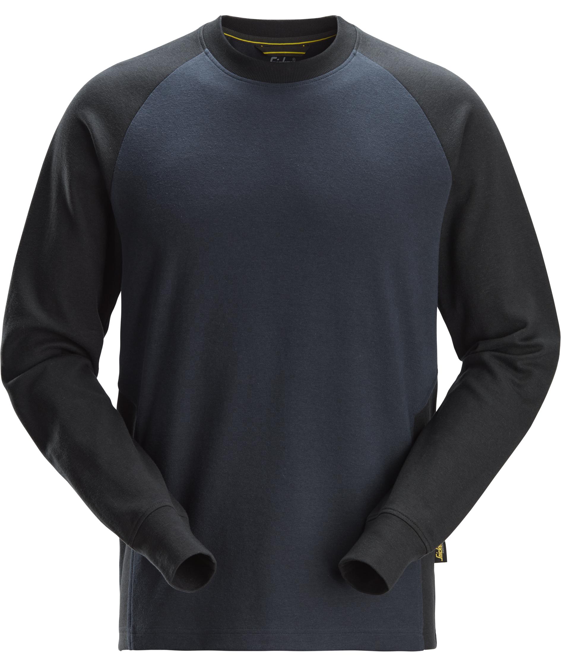 Snickers long-sleeved T-shirt 2840, Navy/black, Navy/black, swatch