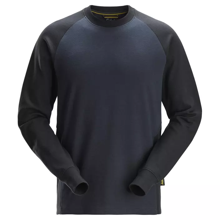 Snickers long-sleeved T-shirt 2840, Navy/black, large image number 0