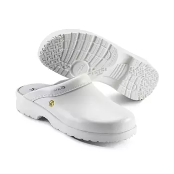 Sika Fusion clogs without heel cover OB, White