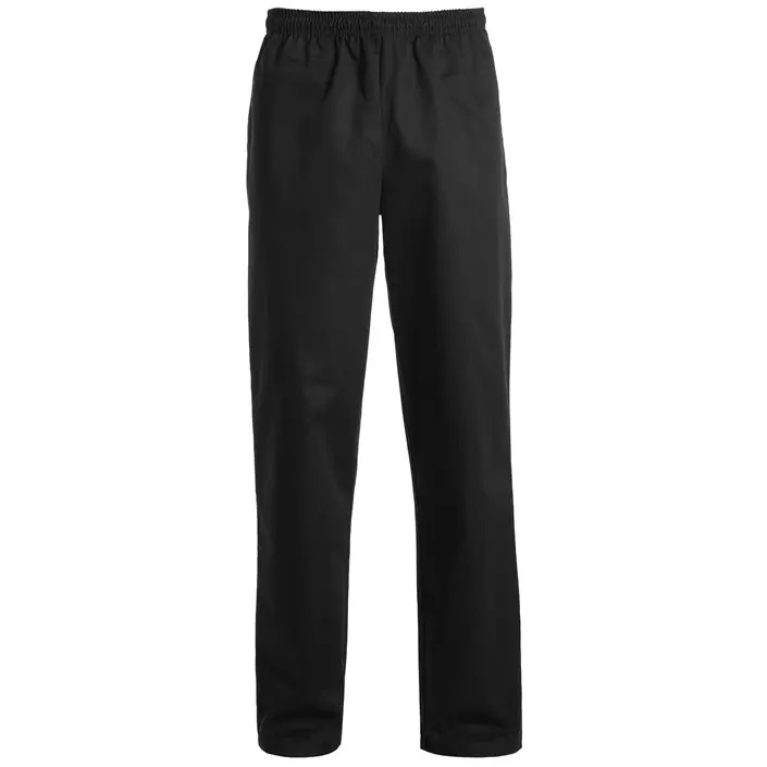 Kentaur unisex trousers with elastic, Black, large image number 0