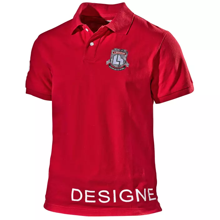 L.Brador polo shirt 678B, Red, large image number 0