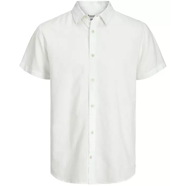 Jack & Jones JJESUMMER kortermet skjorte, White, large image number 0