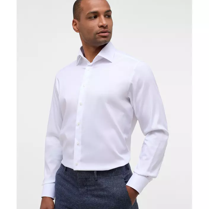 Eterna Performance Modern Fit skjorte, White , large image number 1