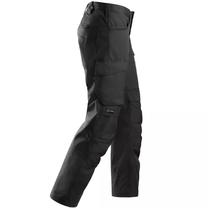 Snickers work trousers 6801, Black, large image number 3