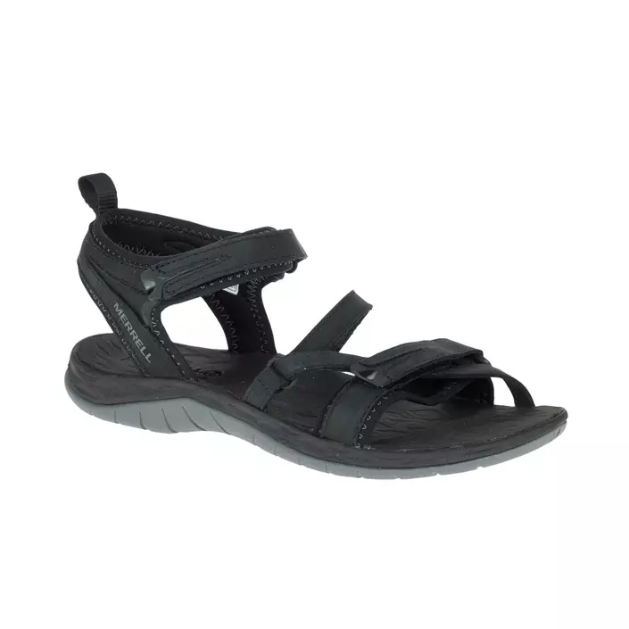 Merrell Siren Strap Q2 women's sandals, Black, large image number 1