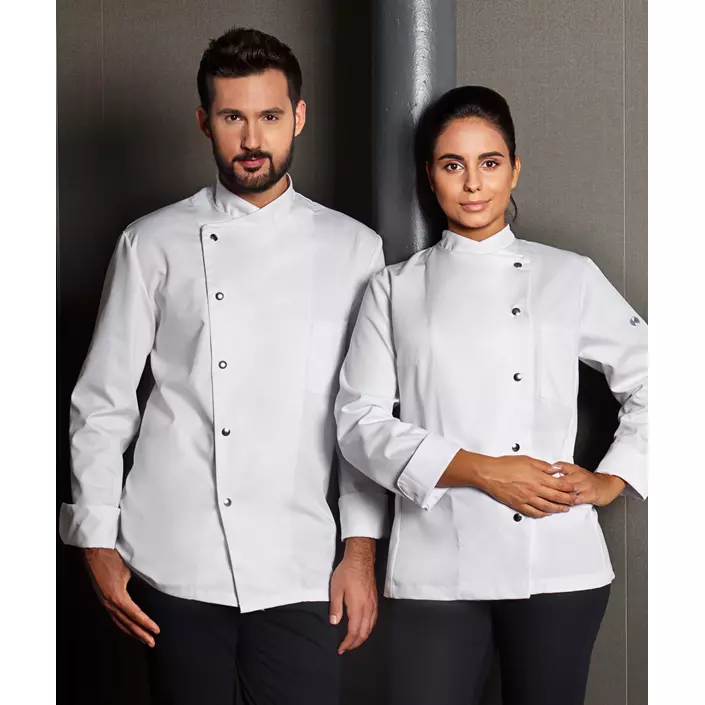 Karlowsky Lars chefs jacket, White, large image number 2