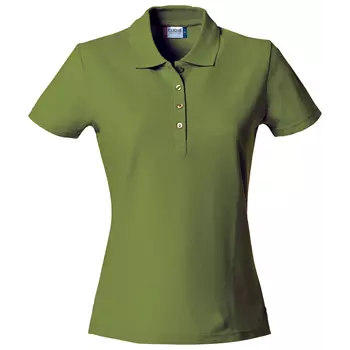 Clique Basic dame polo t-shirt, Army Green