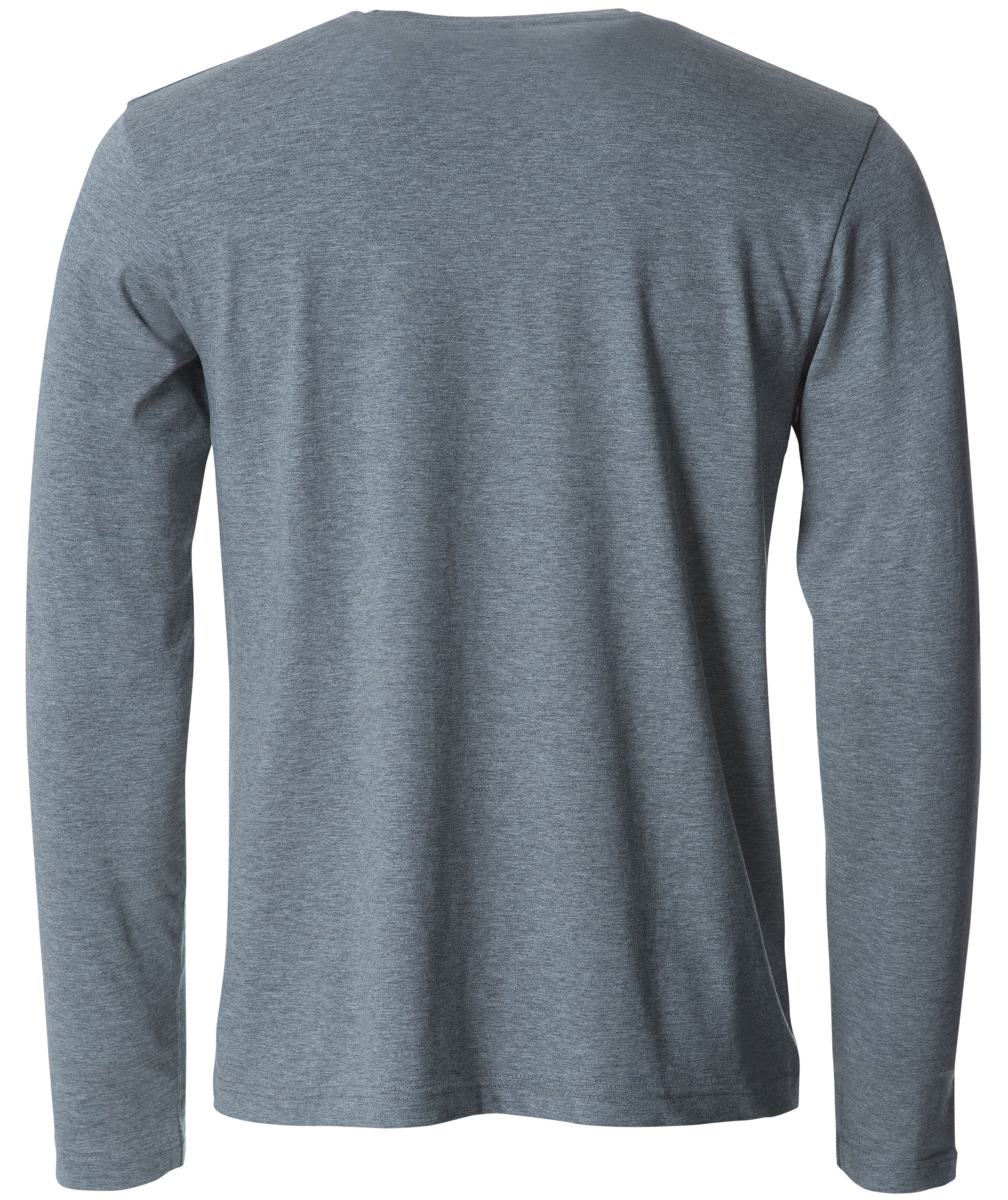 Clique Basic-T long-sleeved t-shirt, Grey melange
