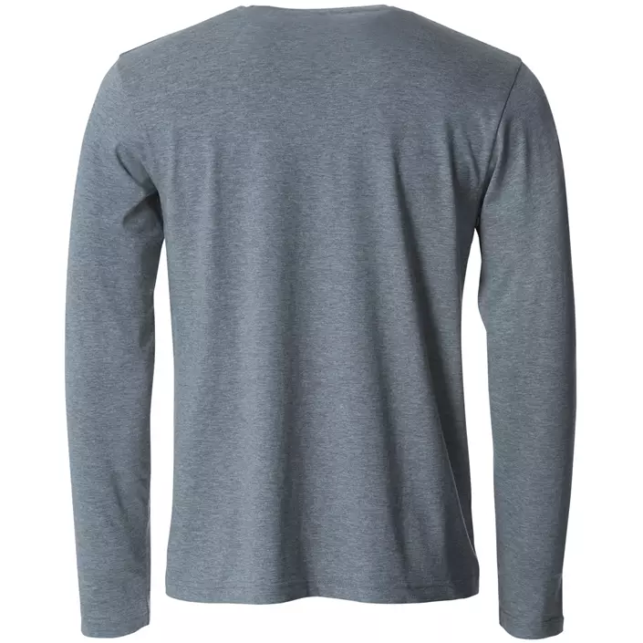 Clique Basic-T langärmliges T-Shirt, Grey melange, large image number 1