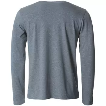 Clique Basic-T långärmad T-shirt, Grey melange