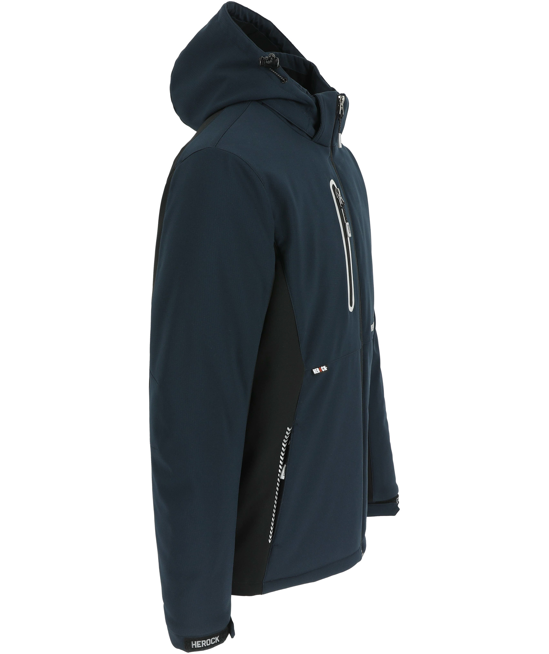 HEROCK Taris lined softshell jacket, Navy, large image number 4