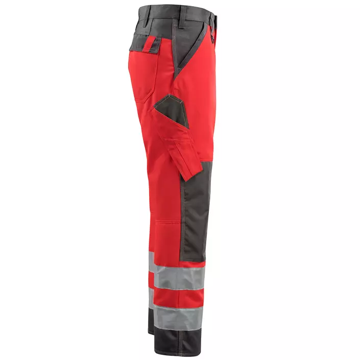 Mascot Safe Light Maitland work trousers, Hi-vis red/Dark anthracite, large image number 3