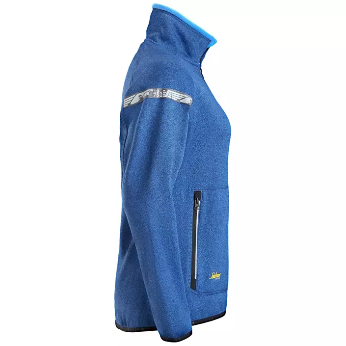 Snickers AllroundWork women's fleece jacket 8017, Blue, large image number 3