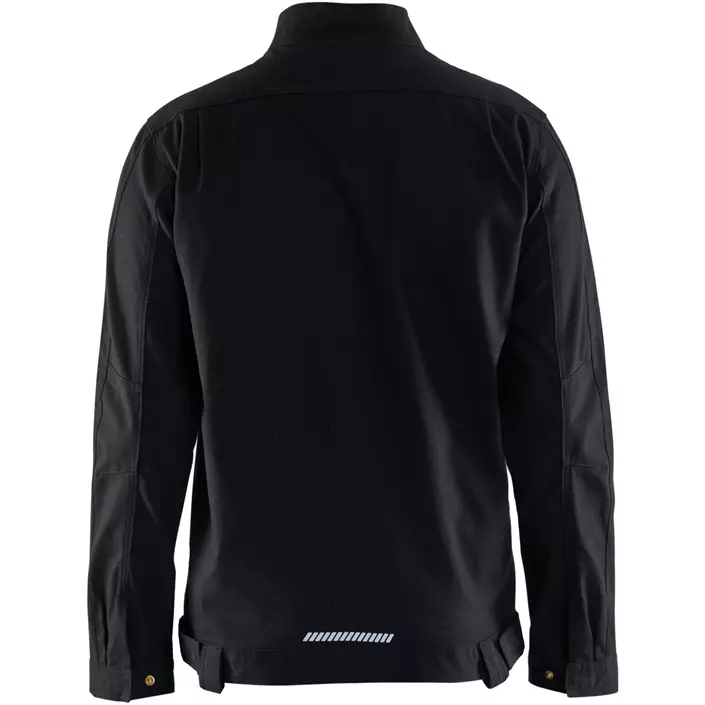 Blåkläder canvas work jacket, Black, large image number 1