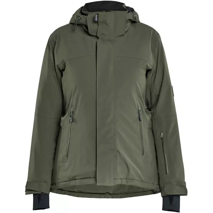 Blåkläder Striker vinterjacka dam full stretch, Skogsgrön, large image number 0