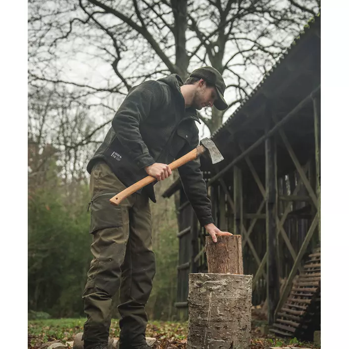 Seeland Canada Yukon jakke, Pine green check, large image number 6