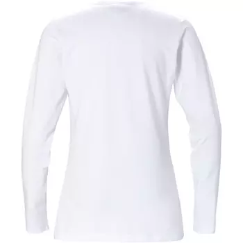 Fristads Acode long-sleeved women's basic T-shirt, White
