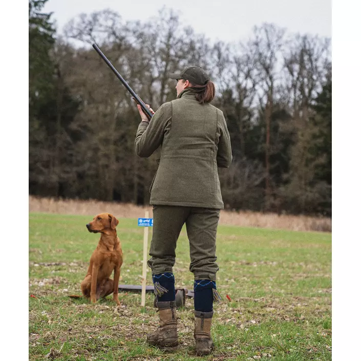 Seeland Hillside Harriet parkas med ull dam, Moss green, large image number 3