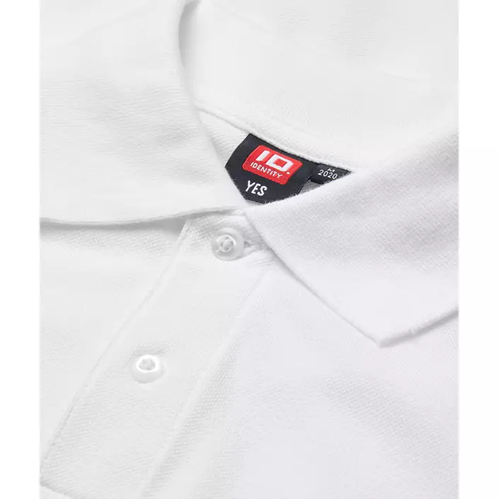 ID Yes Polo T-shirt, Hvid, large image number 3