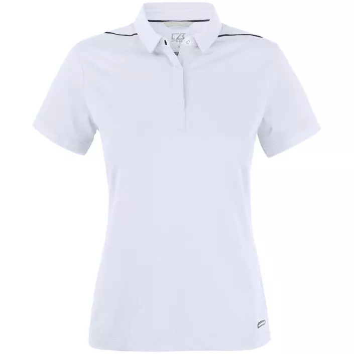 Cutter & Buck Advantage Performance Damen Poloshirt, White, large image number 0