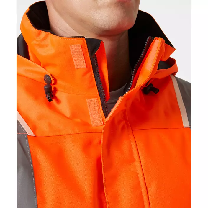Helly Hansen UC-ME winter jacket, Hi-vis Orange, large image number 4