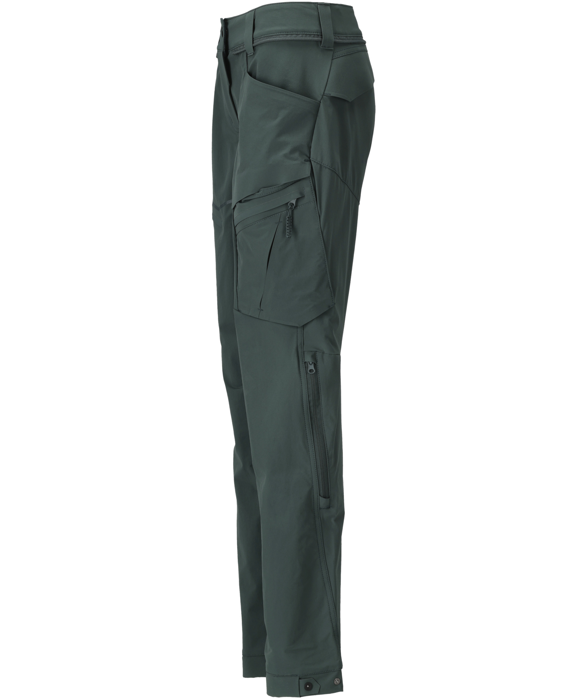 Mascot Customized diamond fit women's functional trousers full stretch, Forest Green, large image number 3