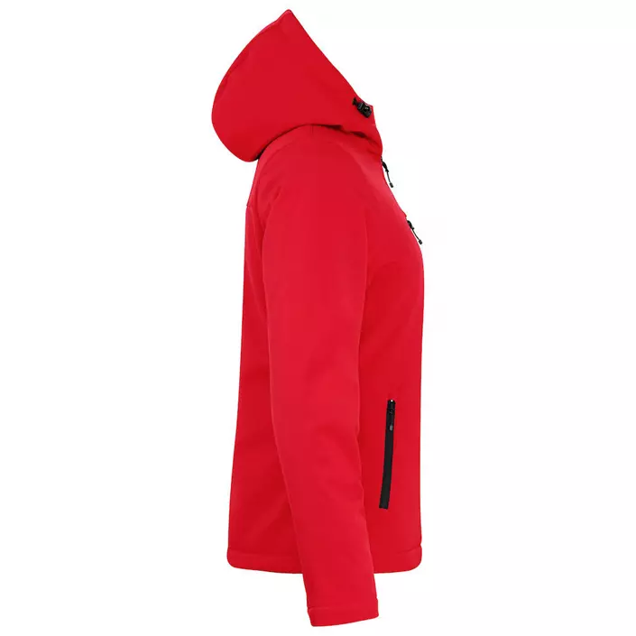 Clique lined women's softshell jacket, Red, large image number 2